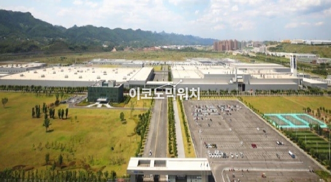 사진=베이징재산권거래소가 공개한 베이징현대 충칭공장 전경.