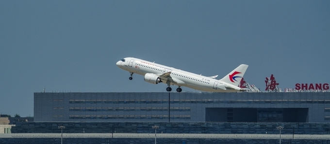중국 중형 여객기 C919(사진=COMAC 홈페이지)